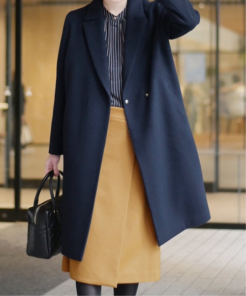 セール】ウールビーバーチェスターコート◇（チェスターコート）｜La