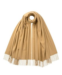 別注★JOHNSTONS ジョンストンズ カシミヤ 大判 ストール ベージュ Johnstons of Elgin JOHNSTONS OF ELGIN ジョンストンズ