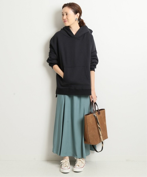 SLOBE IENA(スローブイエナ)の「CHRADE 切り替えスカート◆(スカート・レディース・グリーン/ブラック・40/38/36)」の17枚目の写真