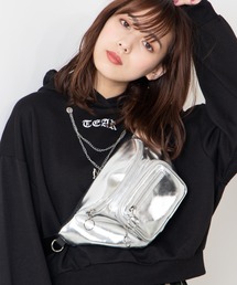 WEGO | WEGO/リングジップフェイクレザーウエストバッグ(ボディバッグ/ウエストポーチ)