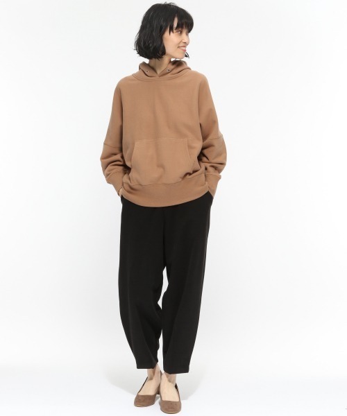 LAKOLE（ラコレ）の「起毛ツイルバレルパンツ（その他パンツ・レディース・ライトグレー/ブラック/アイボリー・SMALL/MEDIUM）」の11枚目の写真