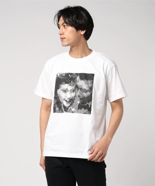 Sync.(スィンク)の「Sync.【KOSUKE KAWAMURA】TEE "COUPLE"(Tシャツ/カットソー・メンズ・ホワイト/オレンジ/ブラック・X-LARGE/SMALL/MEDIUM/LARGE/XX-LARGE)」の10枚目の写真