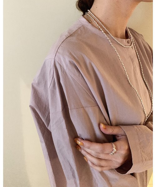 mou(モウ)の「Small ball necklace(ネックレス・レディース・シルバー・FREE)」の11枚目の写真