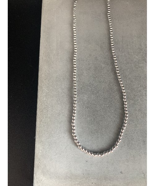 mou(モウ)の「Small ball necklace(ネックレス・レディース・シルバー・FREE)」の9枚目の写真
