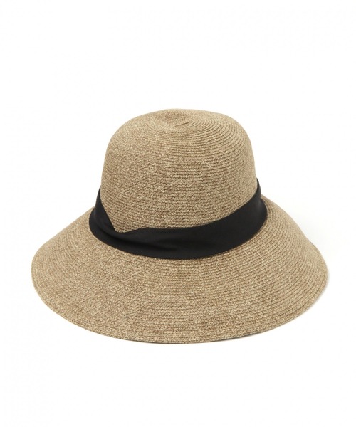 GLOBAL WORK（グローバルワーク）の「ＵＶケア畳めるキャペリン/866677（ハット・レディース・ブラック/ダークブラウン/ブラウン・FREE）」の3枚目の写真