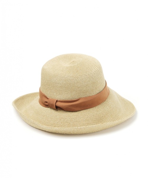 GLOBAL WORK（グローバルワーク）の「ＵＶケア畳めるキャペリン/866677（ハット・レディース・ブラック/ダークブラウン/ブラウン・FREE）」の7枚目の写真