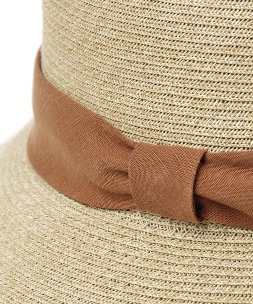 GLOBAL WORK（グローバルワーク）の「ＵＶケア畳めるキャペリン/866677（ハット・レディース・ブラック/ダークブラウン/ブラウン・FREE）」の10枚目の写真