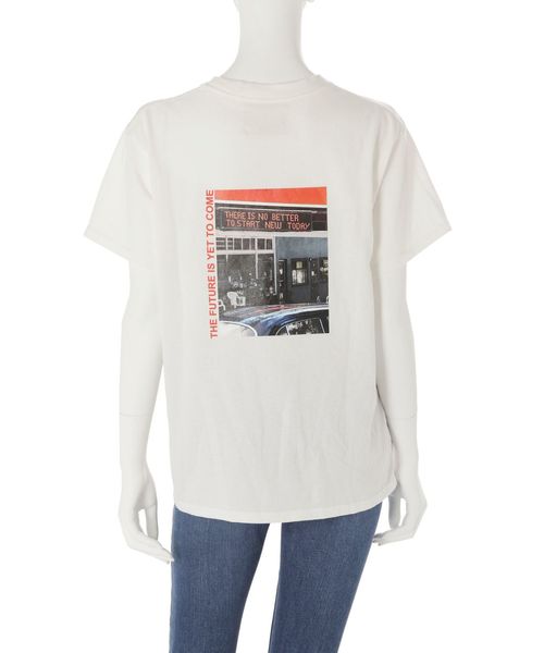 Ungrid（アングリッド）の「カラーフォトTee（Tシャツ/カットソー・レディース・パープル/オフホワイト/ブルー・FREE）」の11枚目の写真