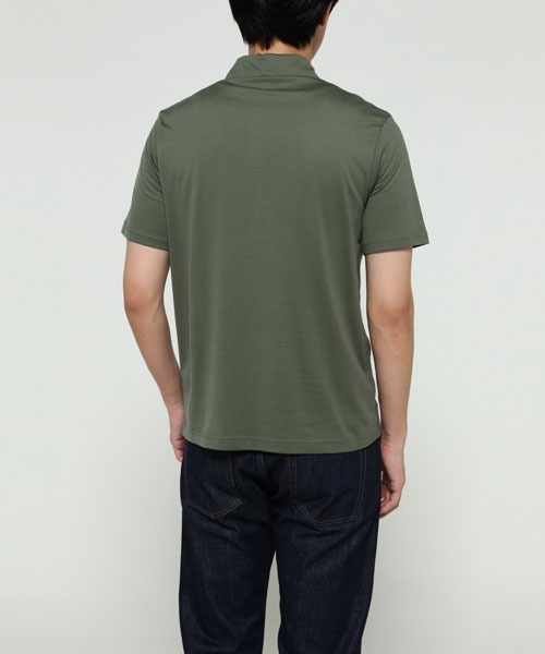 SUNSPEL(サンスペル)の「SUNSPEL / MEN’S?Q82 PLAIN SHORT SLEEVE POLO(ポロシャツ・メンズ・グリーン・MEDIUM/LARGE/SMALL)」の4枚目の写真