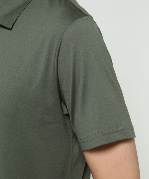 SUNSPEL(サンスペル)の「SUNSPEL / MEN’S?Q82 PLAIN SHORT SLEEVE POLO(ポロシャツ・メンズ・グリーン・MEDIUM/LARGE/SMALL)」の7枚目の写真