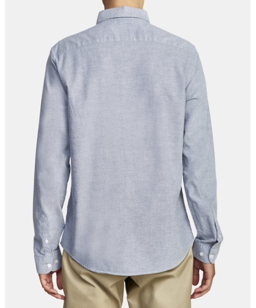 RVCA(ルーカ)の「RVCA メンズ THATLL DO STRETCH LS ロングスリーブシャツ【2020年秋冬モデル】/ルーカ 長袖 ボタンダウン(シャツ/ブラウス・メンズ・ブラック/ブルー/ホワイト・SMALL/MEDIUM/LARGE)」の7枚目の写真