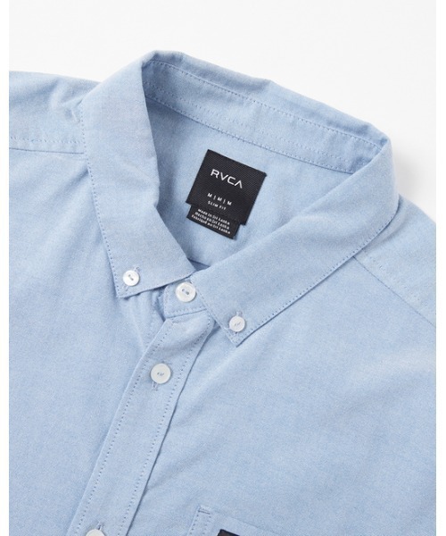 RVCA(ルーカ)の「RVCA メンズ THATLL DO STRETCH LS ロングスリーブシャツ【2020年秋冬モデル】/ルーカ 長袖 ボタンダウン(シャツ/ブラウス・メンズ・ブラック/ブルー/ホワイト・SMALL/MEDIUM/LARGE)」の6枚目の写真