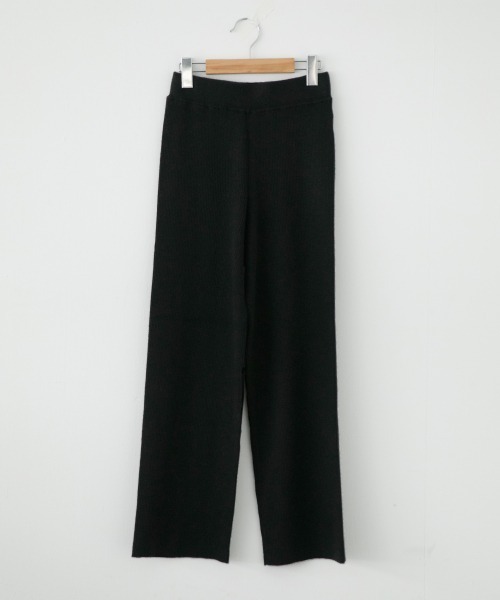 LOWRYS FARM(ローリーズファーム)の「relaxリブニットパンツ 918280(その他パンツ・レディース・ブラック/ブラウン/グリーン/アイボリー・FREE)」の15枚目の写真