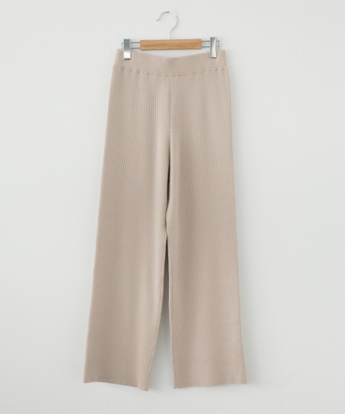 LOWRYS FARM(ローリーズファーム)の「relaxリブニットパンツ 918280(その他パンツ・レディース・ブラック/ブラウン/グリーン/アイボリー・FREE)」の16枚目の写真