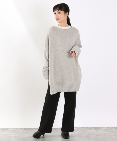 LOWRYS FARM(ローリーズファーム)の「relaxリブニットパンツ 918280(その他パンツ・レディース・ブラック/ブラウン/グリーン/アイボリー・FREE)」の18枚目の写真