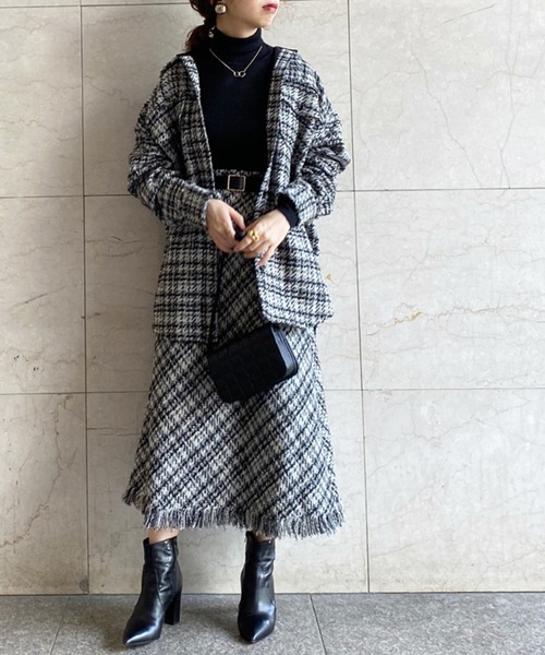 LOUNGEDRESS（ラウンジドレス）の「ツイードブルゾン（ブルゾン）」 - WEAR