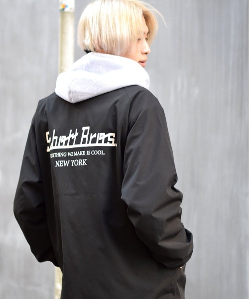 schott（ショット）の「Schott/ショット/ロゴコーチジャケット/Logo
