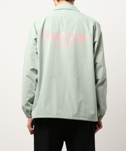 SCHOTT ショット ボーンフォントロゴ コーチジャケット【G】.