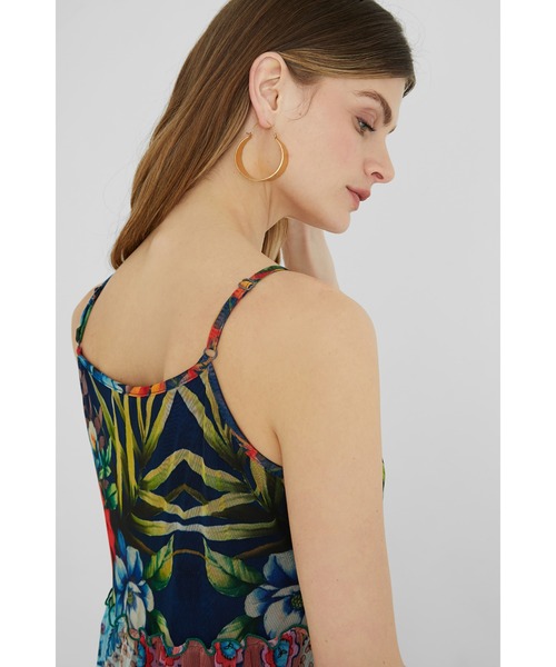 Desigual(デシグアル)の「ワンピースカミーソール MARNAC(ワンピース・レディース・ブルー・M/L/SS/2L/S)」の7枚目の写真