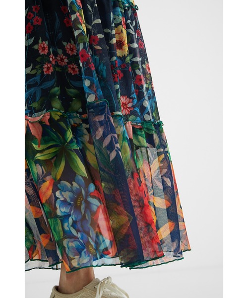 Desigual(デシグアル)の「ワンピースカミーソール MARNAC(ワンピース・レディース・ブルー・M/L/SS/2L/S)」の6枚目の写真