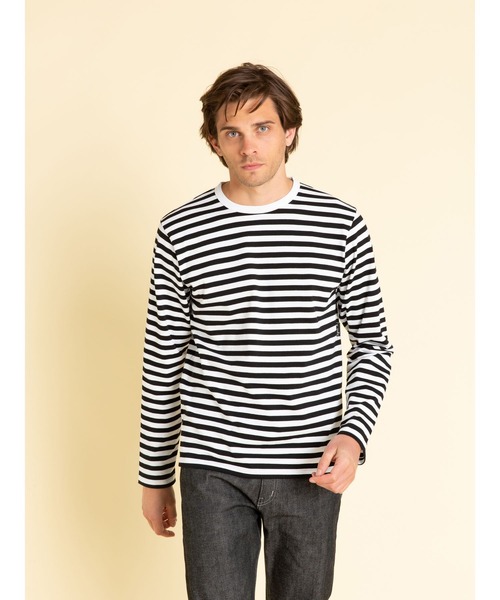 J008 Ts ボーダーtシャツ Tシャツ カットソー Agnes B アニエスベー のファッション通販 Zozotown