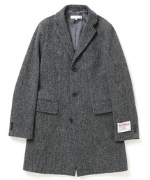BEAMS LIGHTS Men's | BEAMS LIGHTS / ハリスツイードチェスターコート(日本製)(チェスターコート)