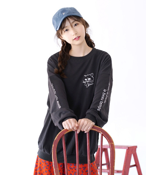 セール ネコ刺繍 スウェット スウェット E Zakkamania Stores イーザッカマニアストアーズ のファッション通販 Zozotown