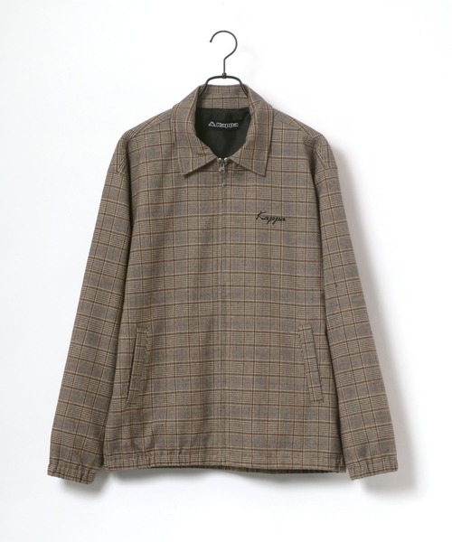 Kappa(カッパ)の「Kappa/カッパ オーバーサイズ スイングトップ/ブルゾン(ブルゾン・メンズ・ブラック/グレー系その他/ベージュ系その他・M/L/XL)」の3枚目の写真