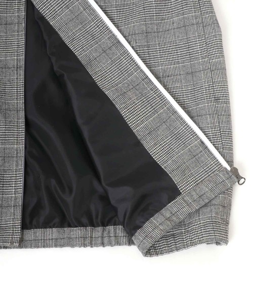 Kappa(カッパ)の「Kappa/カッパ オーバーサイズ スイングトップ/ブルゾン(ブルゾン・メンズ・ブラック/グレー系その他/ベージュ系その他・M/L/XL)」の4枚目の写真