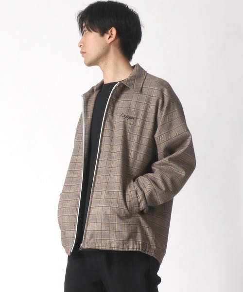 Kappa(カッパ)の「Kappa/カッパ オーバーサイズ スイングトップ/ブルゾン(ブルゾン・メンズ・ブラック/グレー系その他/ベージュ系その他・M/L/XL)」の16枚目の写真