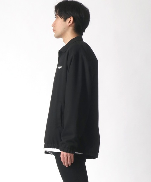Kappa(カッパ)の「Kappa/カッパ オーバーサイズ スイングトップ/ブルゾン(ブルゾン・メンズ・ブラック/グレー系その他/ベージュ系その他・M/L/XL)」の13枚目の写真