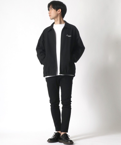 Kappa(カッパ)の「Kappa/カッパ オーバーサイズ スイングトップ/ブルゾン(ブルゾン・メンズ・ブラック/グレー系その他/ベージュ系その他・M/L/XL)」の18枚目の写真