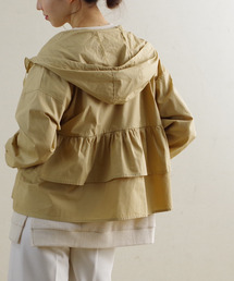 Fizz | 【Fizz/フィズ】　バックギャザーフリルマウンテンパーカー(マウンテンパーカー)