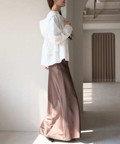 セルフォード　2024 マウンテンパーカー　フリルブルゾン CELFORD セルフォード 'マウンテンパーカー'' 24春夏 CWFJ241044