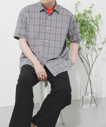 SENSE OF PLACE by URBAN RESEARCH | 【XLサイズ/WEB限定】レギュラカラーシャツ(5分袖)(シャツ/ブラウス)