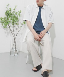 SENSE OF PLACE by URBAN RESEARCH | 【XLサイズ/WEB・一部店舗限定】レギュラカラーシャツ(5分袖)(シャツ/ブラウス)