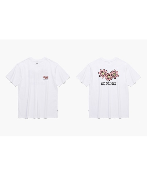 ISTKUNST(イストクンスト)の「『ISTKUNST/イストクンスト』FLOWER FRIENDS TEE/フラワーフレンズプリント 半袖Tシャツ ハーフスリーブカットソー(Tシャツ/カットソー・レディース・ホワイト/パープル/ネイビー・M/L)」の16枚目の写真
