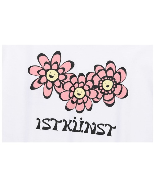 ISTKUNST(イストクンスト)の「『ISTKUNST/イストクンスト』FLOWER FRIENDS TEE/フラワーフレンズプリント 半袖Tシャツ ハーフスリーブカットソー(Tシャツ/カットソー・レディース・ホワイト/パープル/ネイビー・M/L)」の20枚目の写真