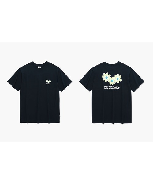 ISTKUNST(イストクンスト)の「『ISTKUNST/イストクンスト』FLOWER FRIENDS TEE/フラワーフレンズプリント 半袖Tシャツ ハーフスリーブカットソー(Tシャツ/カットソー・レディース・ホワイト/パープル/ネイビー・M/L)」の17枚目の写真