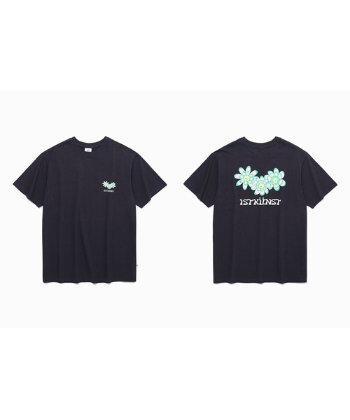 ISTKUNST(イストクンスト)の「『ISTKUNST/イストクンスト』FLOWER FRIENDS TEE/フラワーフレンズプリント 半袖Tシャツ ハーフスリーブカットソー(Tシャツ/カットソー・レディース・ホワイト/パープル/ネイビー・M/L)」の18枚目の写真