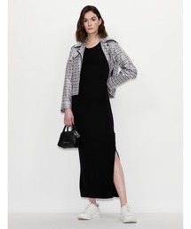 【美品】アルマーニエクスチェンジ　ベロア　ロングドレス　フォーマル　黒 A|X ARMANI EXCHANGE｜アルマーニ エクスチェンジのワンピース
