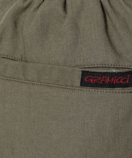 Gramicci（グラミチ）の「GRAMICCI/グラミチ　LINEN BALLOON PANTS リネンバルーンパンツ GLP-21S031（その他パンツ・レディース・ベージュ/オリーブ・SMALL）」の9枚目の写真