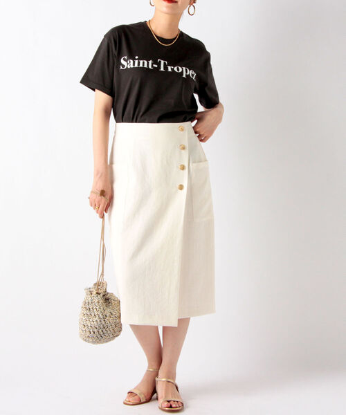 NOLLEY'S（ノーリーズ）の「【WEB限定カラーあり】ラップ調釦