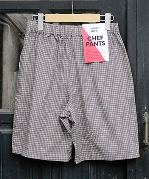 SHISKY（シスキー）の「シェフパンツ ショートパンツ（その他パンツ・メンズ・ブラウン系/ブルー系1/グレー系1/グレー系/ネイビー系1/ネイビー系2/ブルー系/ネイビー系・XL/L/M）」の3枚目の写真
