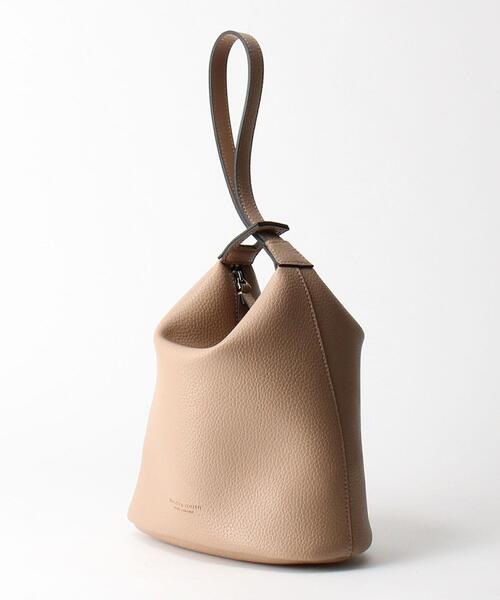 BEAUTY&YOUTH UNITED ARROWS（ビューティーアンドユースユナイテッドアローズ）の「BY スムース キャンディー ポーチ/バッグ（ハンドバッグ・メンズ・ブラック/ベージュ・FREE）」の4枚目の写真