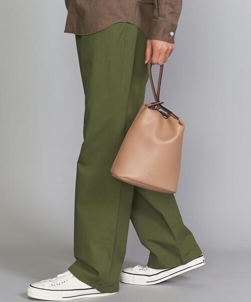 BEAUTY&YOUTH UNITED ARROWS（ビューティーアンドユースユナイテッドアローズ）の「BY スムース キャンディー ポーチ/バッグ（ハンドバッグ・メンズ・ブラック/ベージュ・FREE）」の12枚目の写真