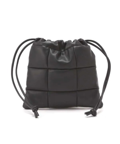 N.（N. Natural Beauty Basic）（エヌエヌナチュラルビューティーベーシック）の「◆キルティング巾着ショルダーバッグ（ショルダーバッグ・レディース・オフホワイト/ブラック・ﾌﾘ-）」の15枚目の写真