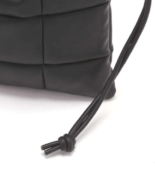 N.（N. Natural Beauty Basic）（エヌエヌナチュラルビューティーベーシック）の「◆キルティング巾着ショルダーバッグ（ショルダーバッグ・レディース・オフホワイト/ブラック・ﾌﾘ-）」の12枚目の写真