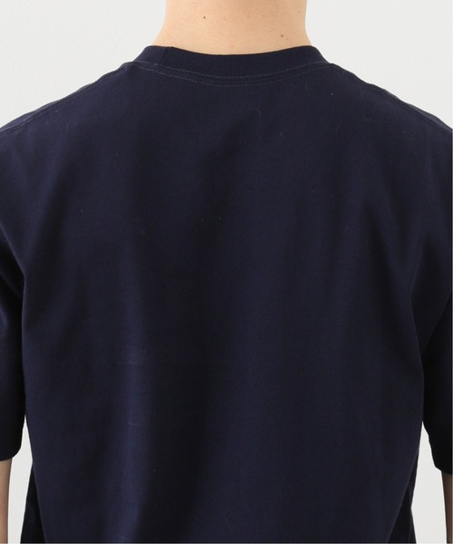 DANTON（ダントン）の「【DANTON / ダントン】 C/N PK TEE SOLID（Tシャツ/カットソー・メンズ・ホワイト/チャコールグレー/ベージュ/ネイビー/カーキ/サックスブルー/イエロー・40/38/42/36）」の15枚目の写真