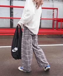 HWG_5 | ガーゼチェックパンツ(その他パンツ)